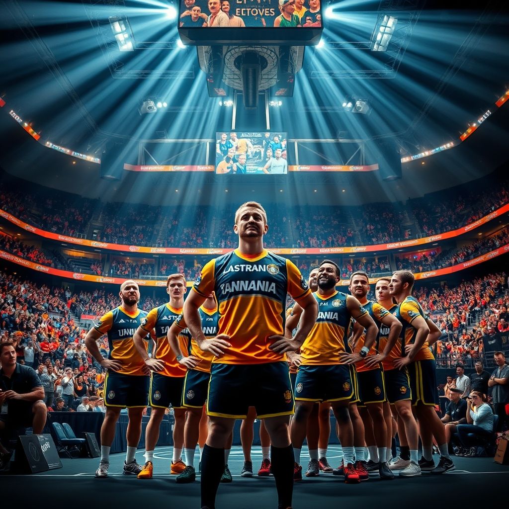 澳亚国际手游官网-塔斯马尼亚联队长激励全队，挑战强敌士气高昂